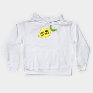 Squeeze the Day Lemon Kids Hoodie